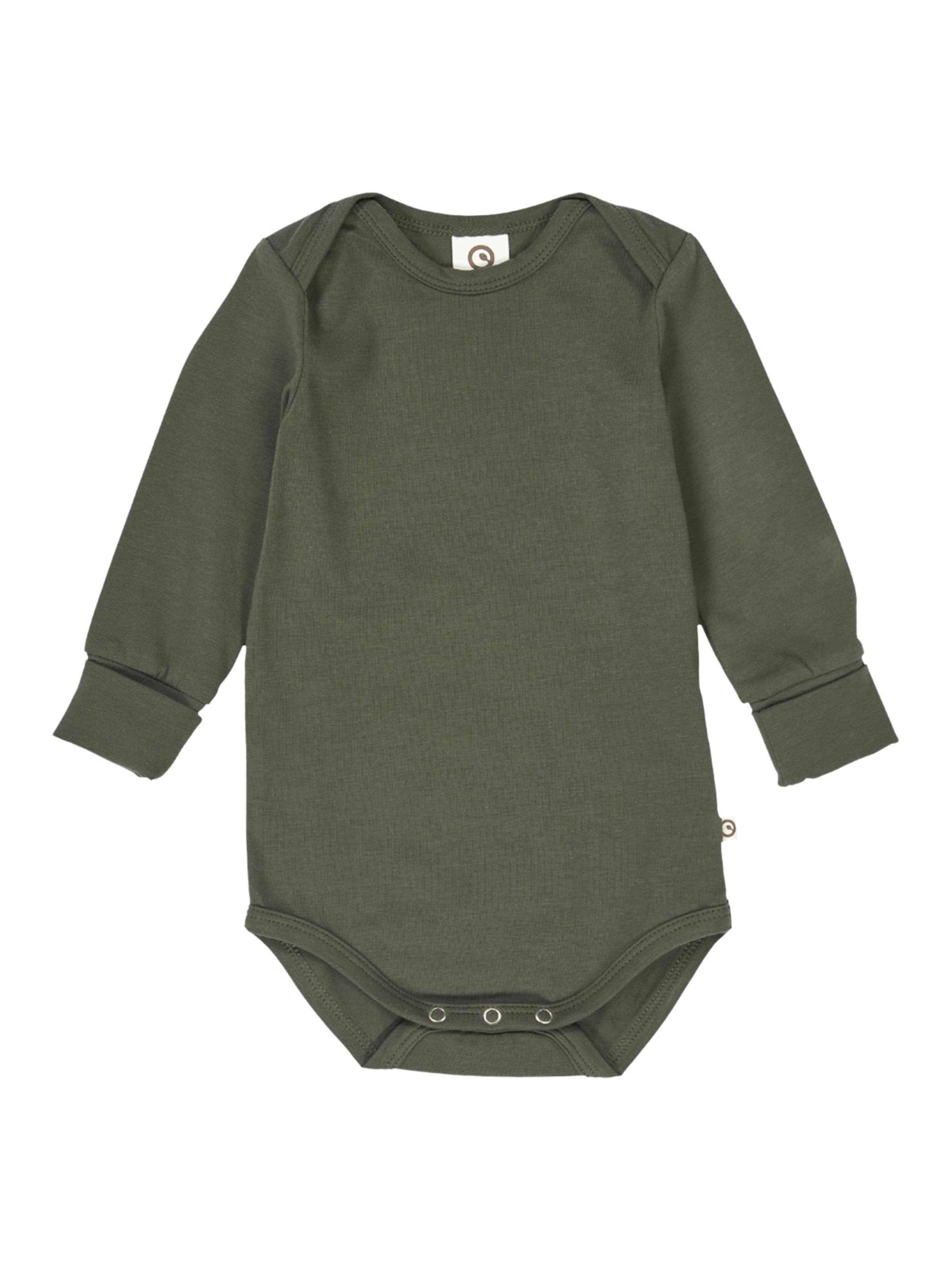 Müsli by GREEN COTTON - Macacão/Body em verde: frente