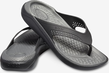 Crocs T-Bar Sandals 'Lite Ride Flip' in Black
