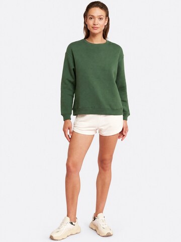 Sweat-shirt Ethiquet en vert