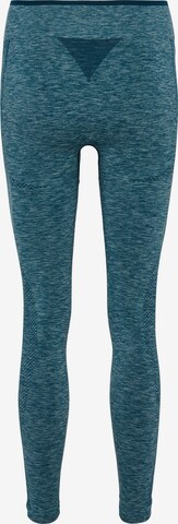 Hummel Skinny Sportbroek 'Una' in Groen