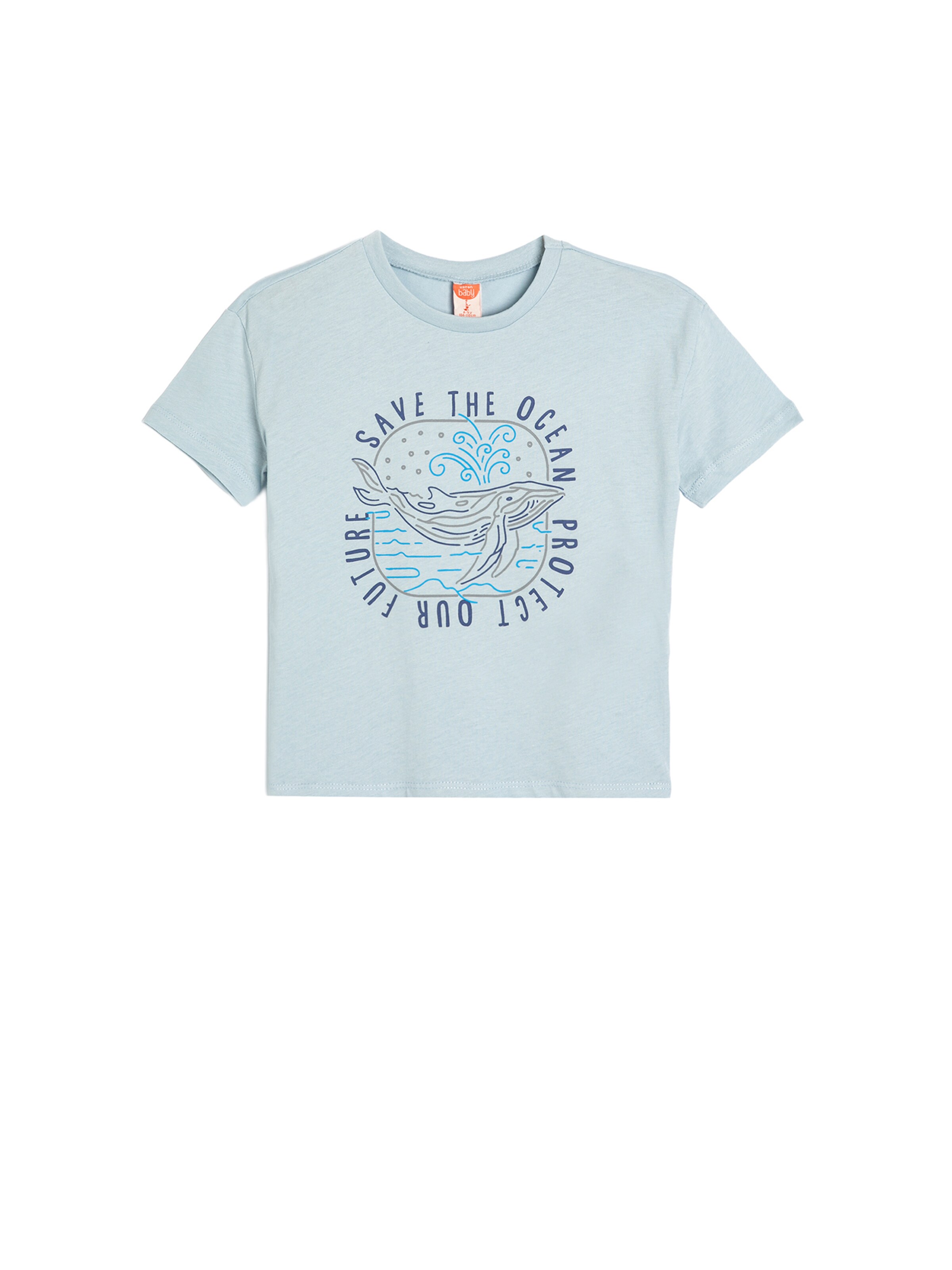 Koton Shirt in Blauw: voorkant