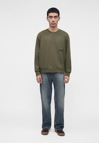 Sweat-shirt BOSS en vert