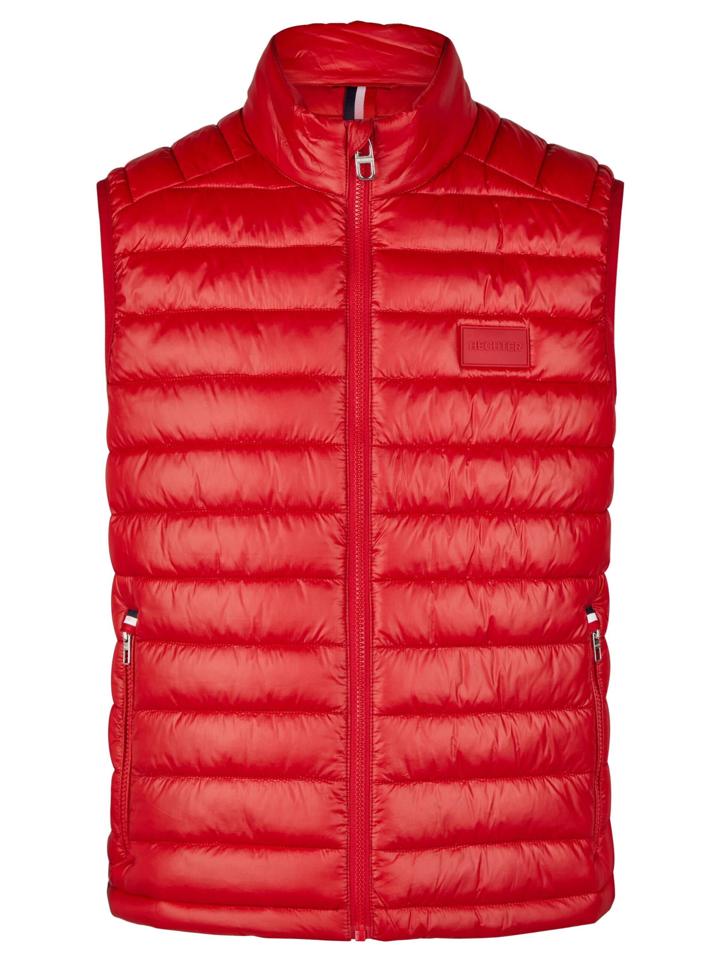 Gilet HECHTER PARIS en rouge : devant
