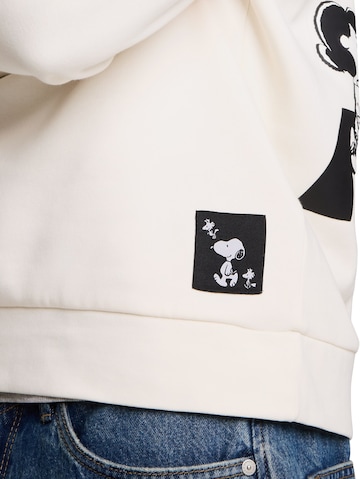 TOM TAILOR DENIM Sweatshirt in Braun