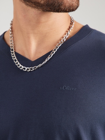 s.Oliver T-shirt i blå