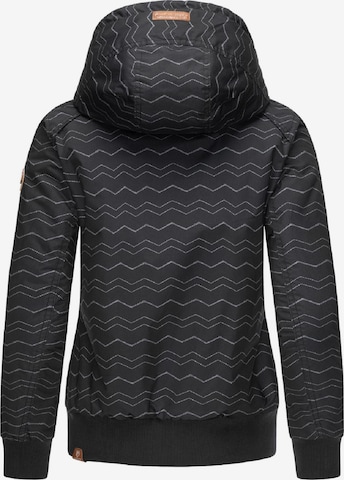 Ragwear Winter Jacket 'Druna' in Black