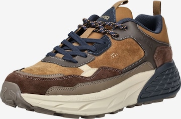 Jeep Platform trainers in Brown: front