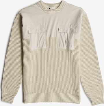 G-STAR Sweater in White: front