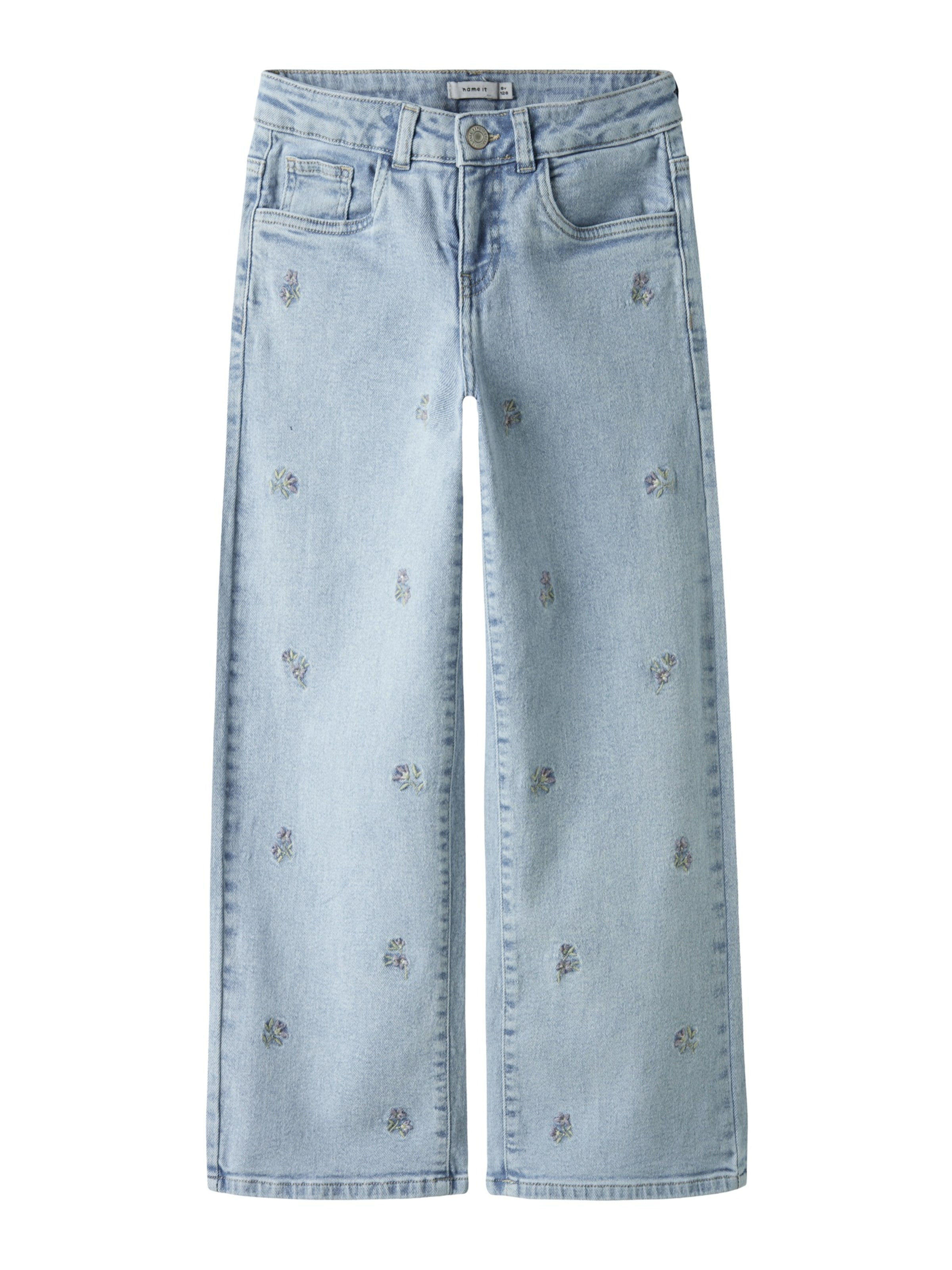 NAME IT Wide leg Jeans 'NKFROSE' in Blue: front