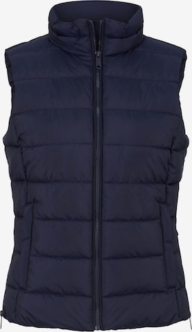 TOM TAILOR Vest in Blue: front