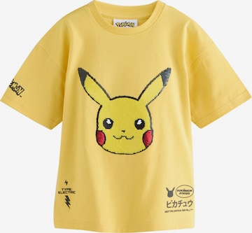 Next Shirt 'Pokémon' in Yellow: front