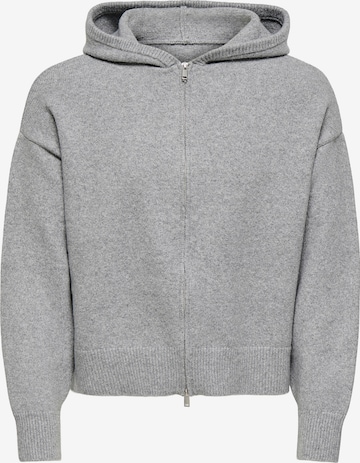 Only & Sons Neuletakki 'ONSHANOI' värissä harmaa: etupuoli