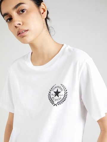 CONVERSE Shirts 'ALL STAR GO-TO CLASSIC' i hvid