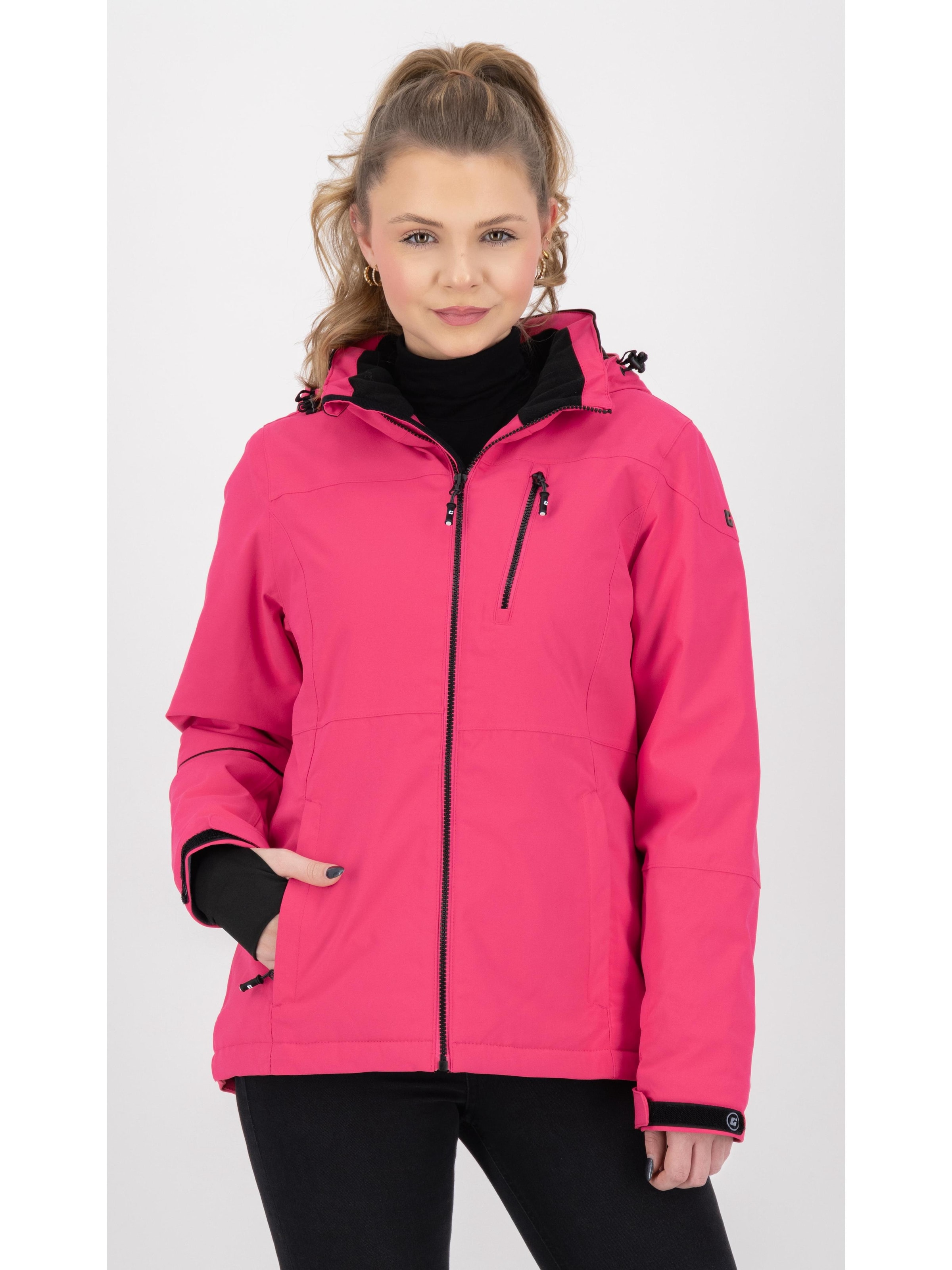 KILLTEC Winterjas 'KSW 438' in Roze: voorkant