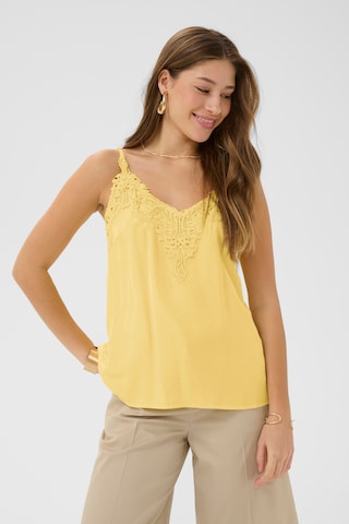 Cream - Top 'CRAnna' em amarelo: frente