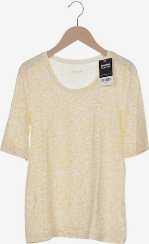 MONTEGO T-Shirt M in Gelb: Vorderseite