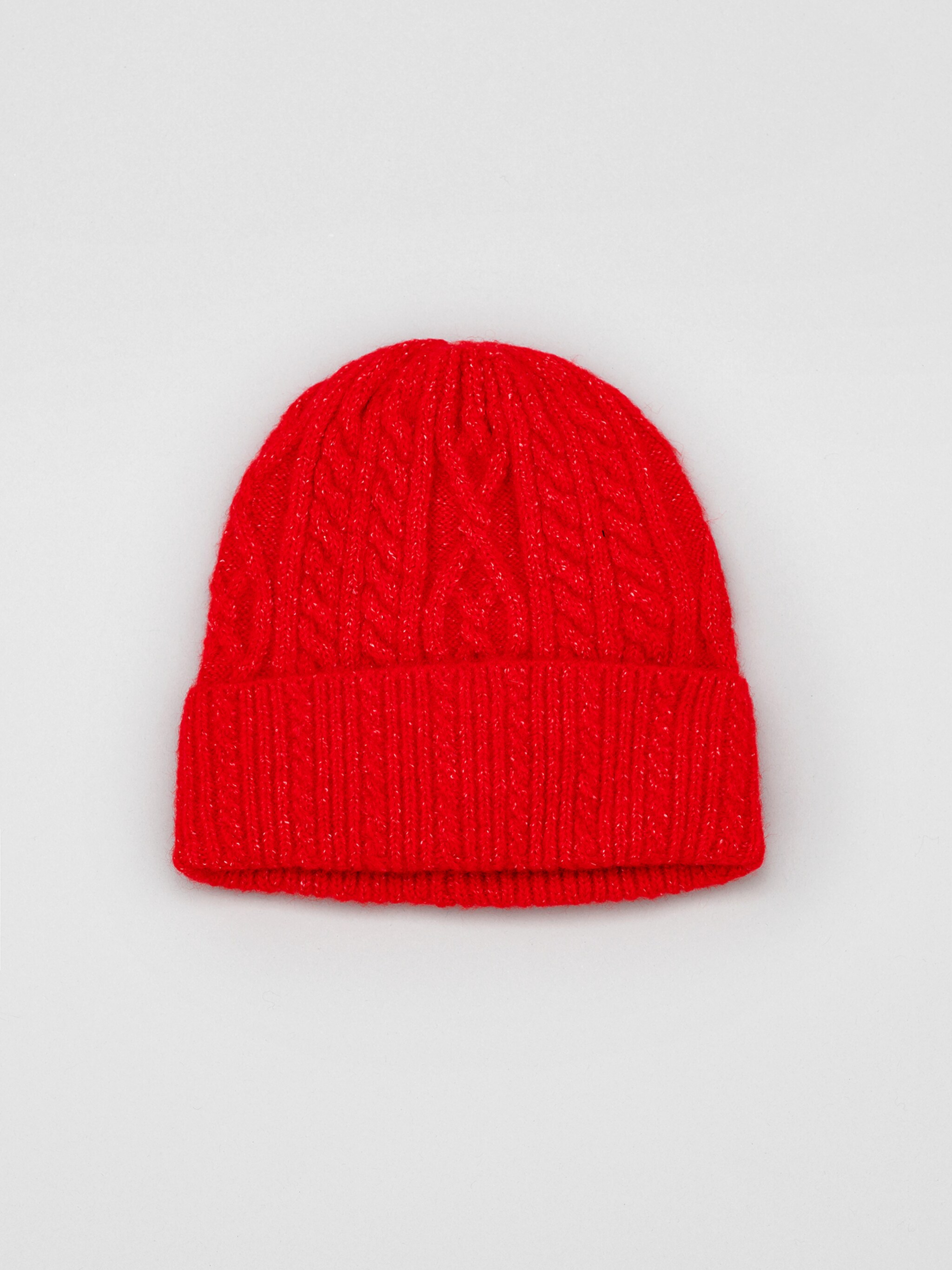 EDITED Producten Muts 'Theda' Rood