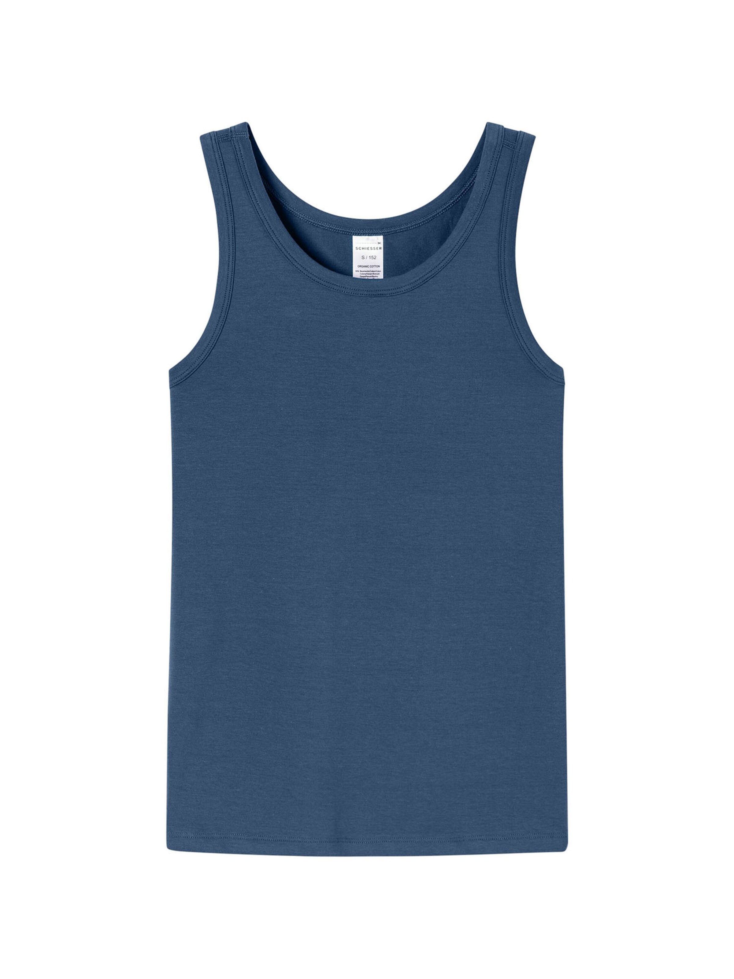 SCHIESSER Onderhemd ' 95/5 ' in Blauw