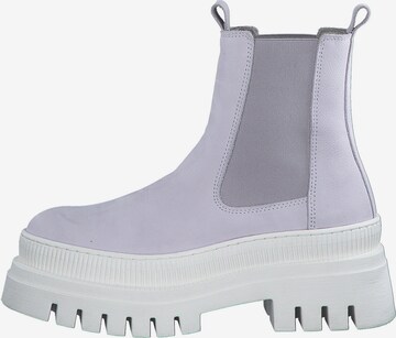 TAMARIS Chelsea Boots in Purple