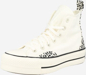 CONVERSE Trampki wysokie 'Chuck Taylor' w kolorze beżowy: przód