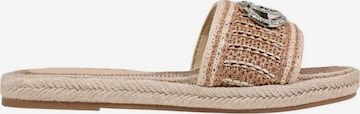 GUESS - Sandalias 'KAYLIS FLJKLI FAB03' en beige: frente