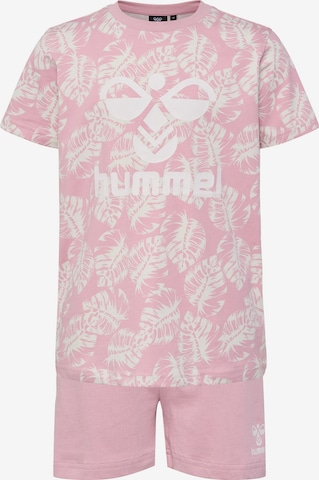 Hummel Schlafanzug in Pink: predná strana