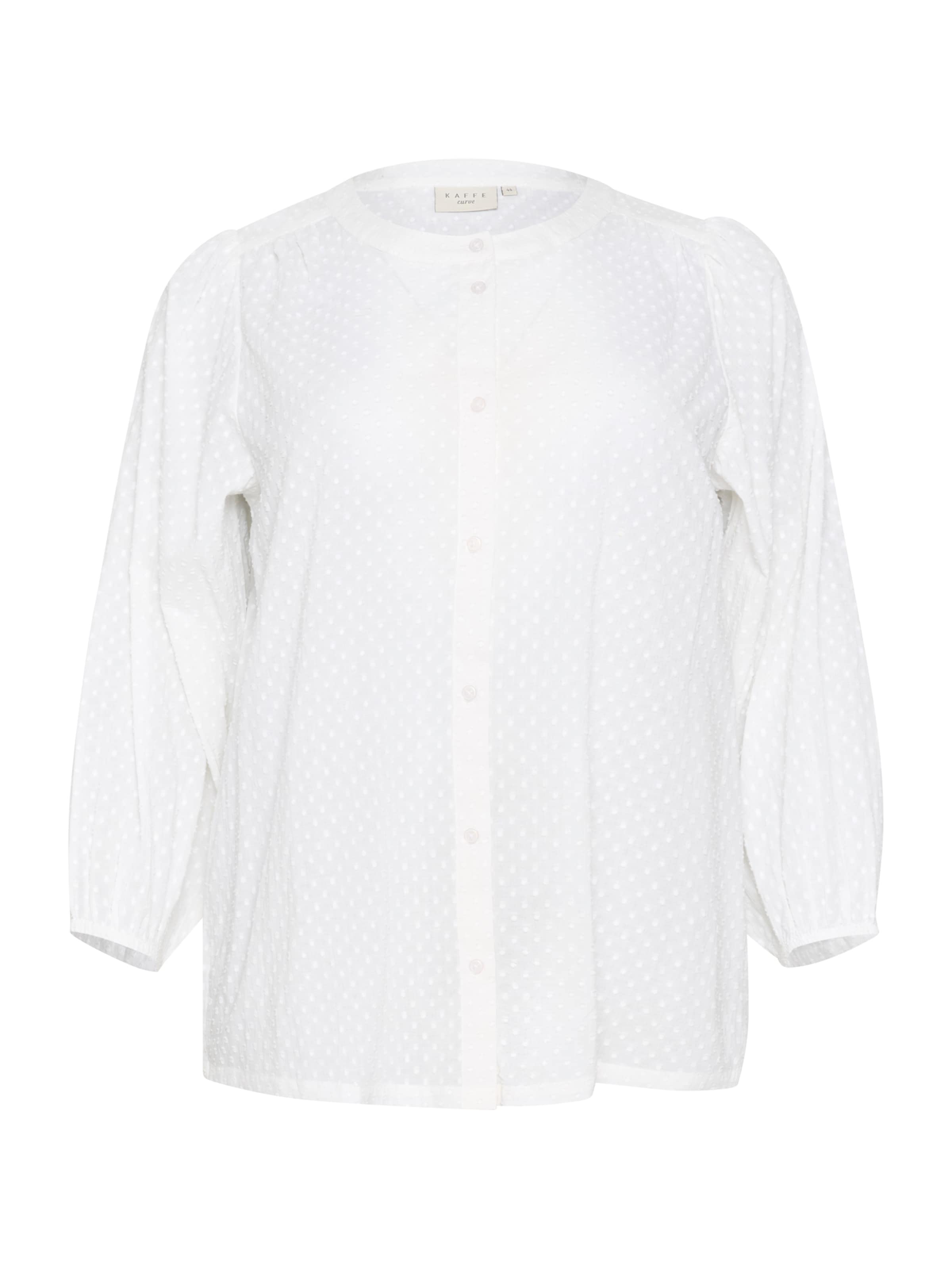 KAFFE CURVE - Blusa 'KC Rory' em branco: frente