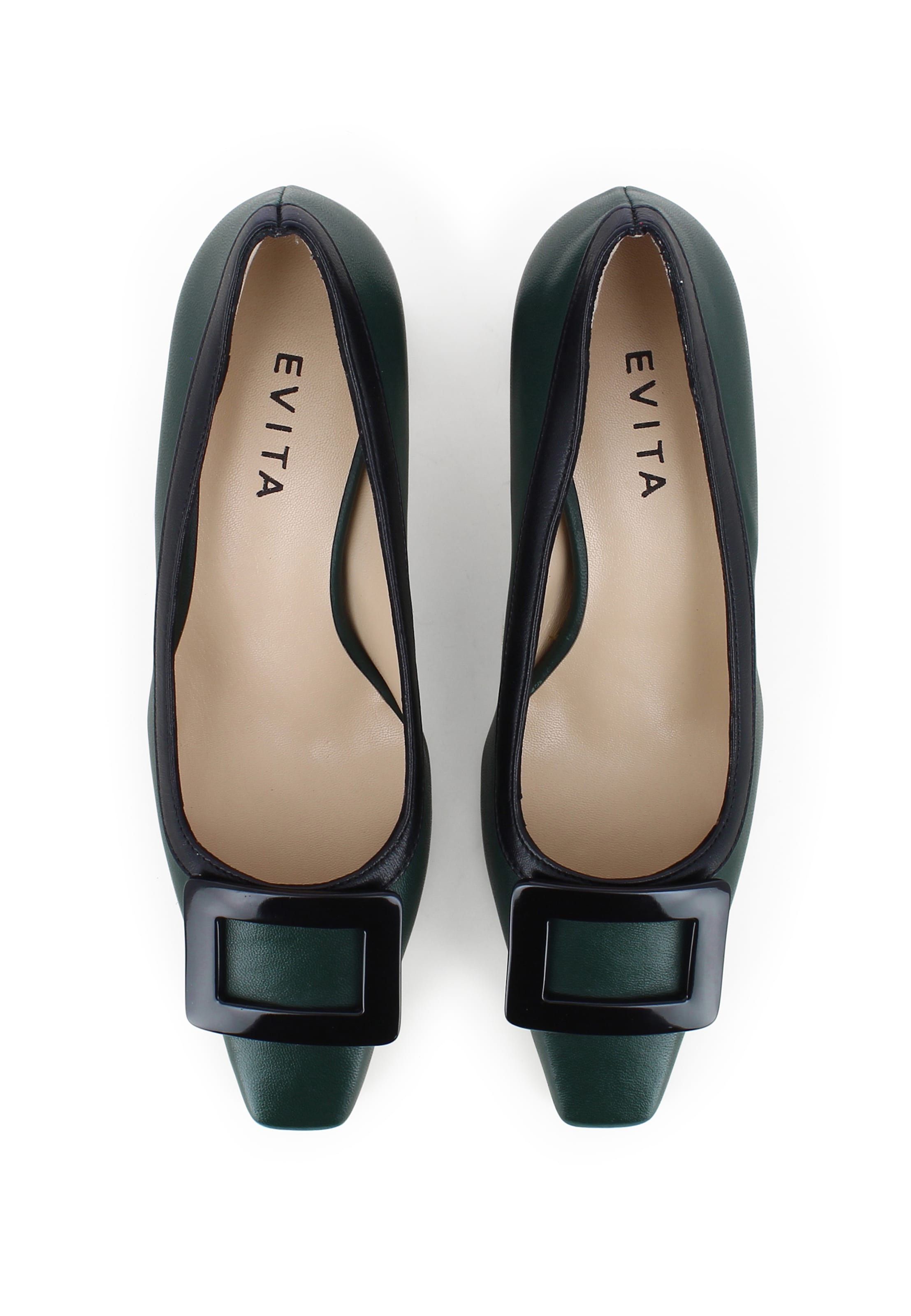 Escarpins 'Vanessa' EVITA en vert