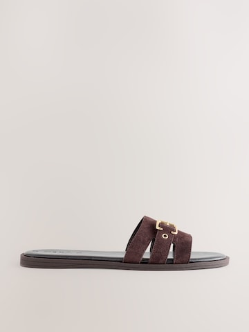 Next - Sapato aberto 'Forever Comfort' em castanho