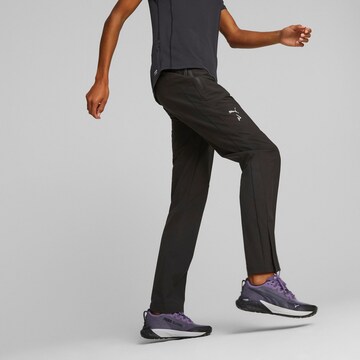 Regular Pantalon de sport PUMA en noir