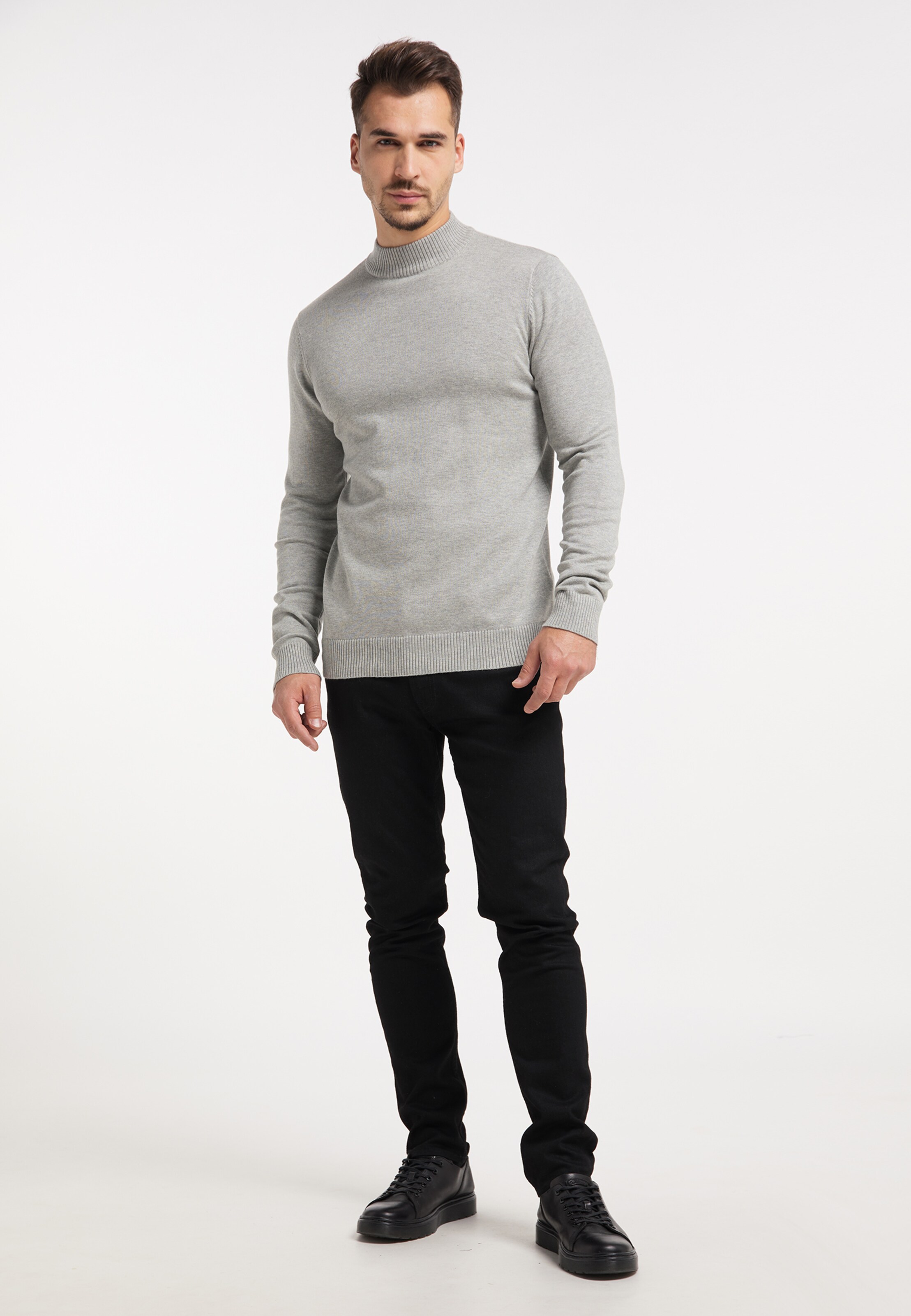 Männer Pullover & Strick RAIDO Pulllover in Grau - BM54825 Männer Pullover & Strick RAIDO Pulllover in Grau - BM54825