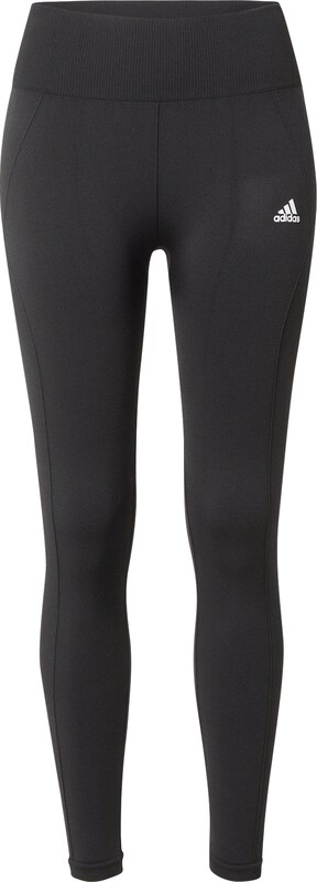 ADIDAS SPORTSWEAR Skinny Sporthose in Schwarz ADIDAS SPORTSWEAR Skinny Sporthose in Schwarz