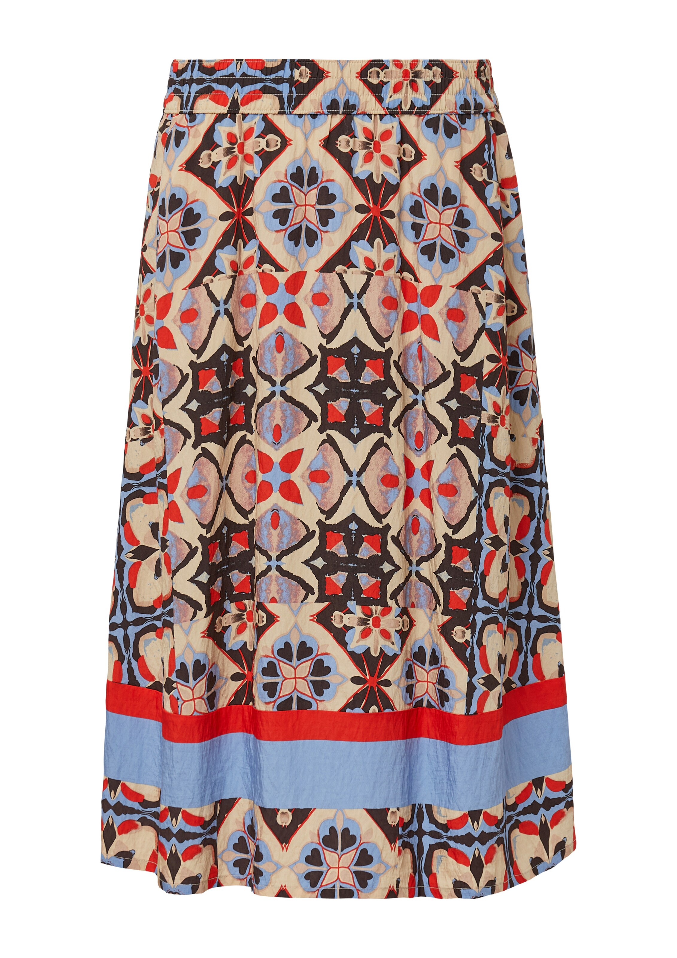 Jupe COMMA en bleu : devant