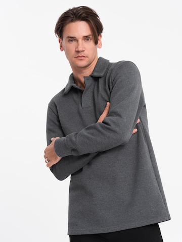 Sweat-shirt 'OM-SSNZ-0149' Ombre en gris