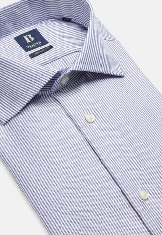 Boggi Milano Regular fit Overhemd 'Ultimate' in Blauw