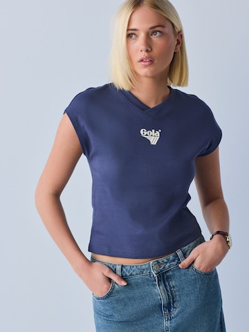 Next - Camiseta en azul: frente