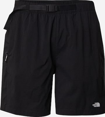 melns THE NORTH FACE Standarta Bikses 'CLASS V PATHFINDER': no priekšpuses