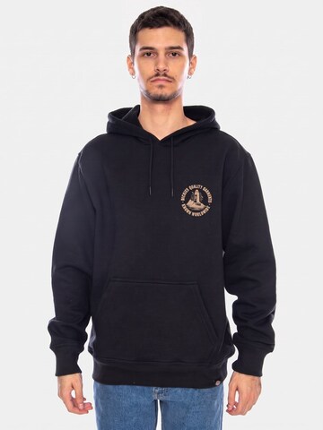 Felpa 'Parrotsville' di DICKIES in nero: frontale