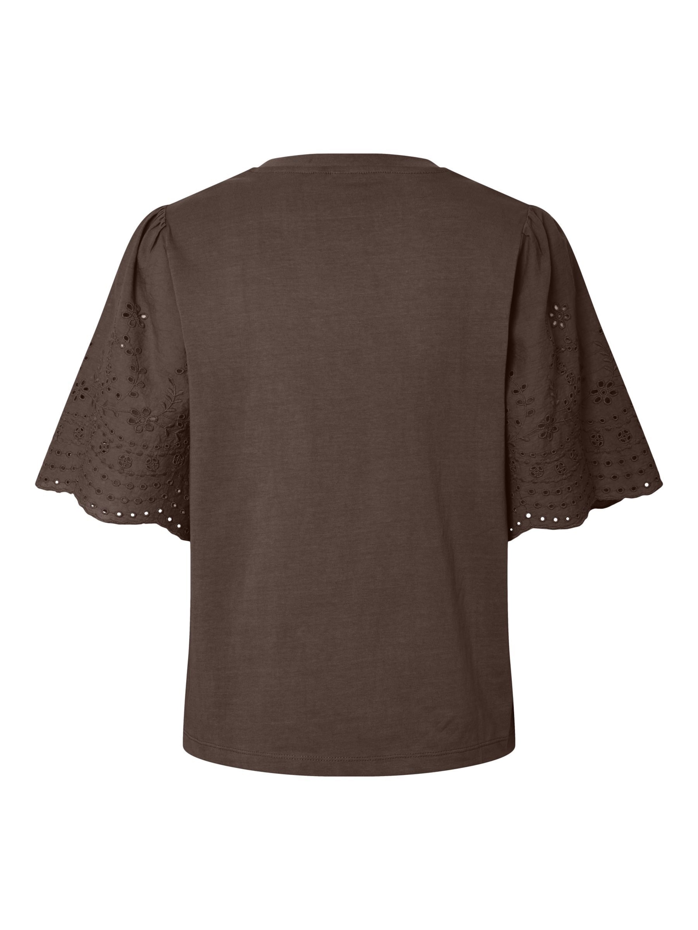T-shirt 'YASLex' YAS en marron