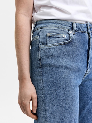 SELECTED FEMME Regular Jeans 'Emine' in Blau