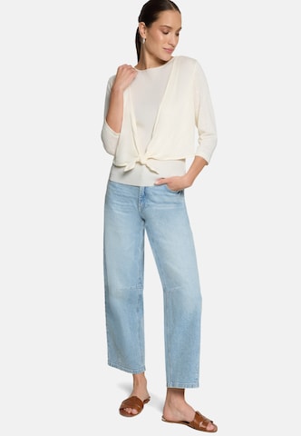 zero Sweatjacke in Weiß