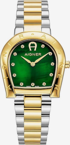AIGNER Analoguhr in Silber: Vorderseite