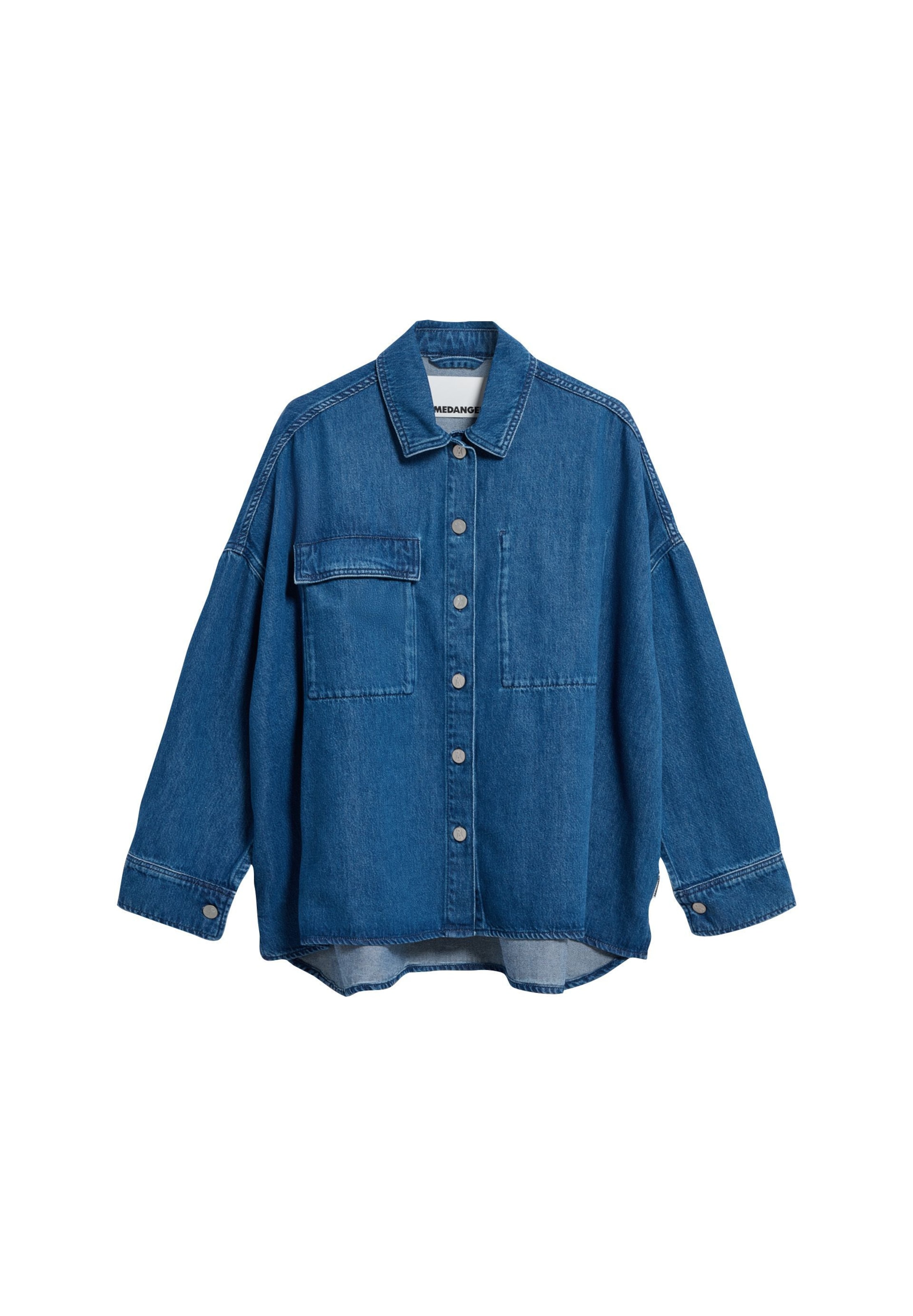 ARMEDANGELS Blouse in Blauw: voorkant