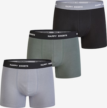 Happy Shorts Boxer shorts ' Jersey ' in Grey: front