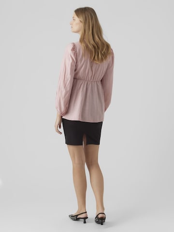 MAMALICIOUS Blus 'KELLY TESS' i rosa