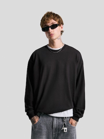 Maglietta di Bershka in nero: frontale