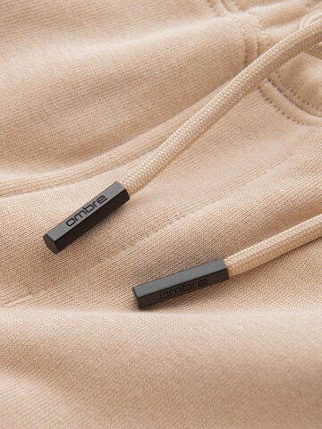 Ombre Regular Sports trousers in Beige