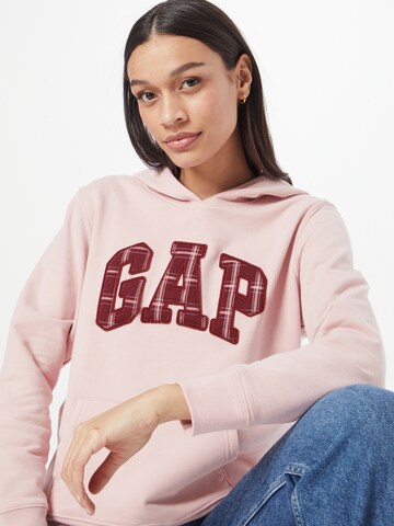 GAP Sweatshirt 'NOVELTY FILL' in Roze