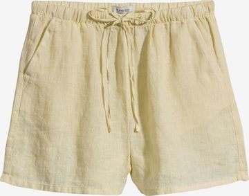 Next - Loosefit Pantalón en amarillo: frente