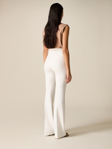 oltre Flared Pants in White